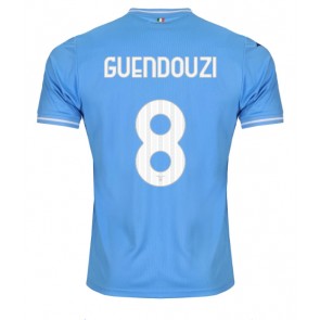 Lazio Matteo Guendouzi #8 Hjemmebanetrøje 2023-24 Kort ærmer